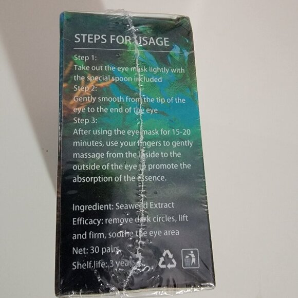 NIB West & Month Seaweed Firming Eyes Mask 60 Count New - Picture 7 of 11